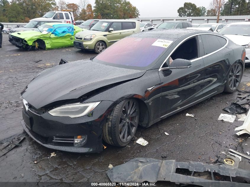 VIN 5YJSA1E41JF255038 2018 TESLA MODEL S no.2