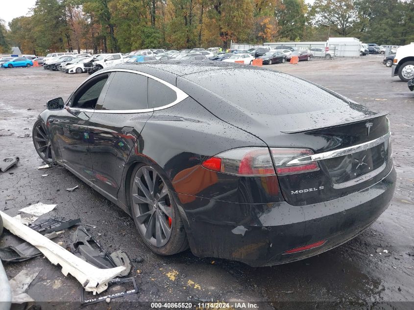 VIN 5YJSA1E41JF255038 2018 TESLA MODEL S no.3