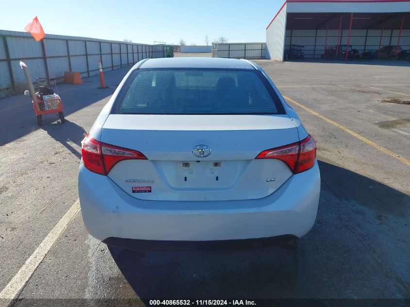 2018 Toyota Corolla Le VIN: 5YFBURHE1JP756459 Lot: 40865532