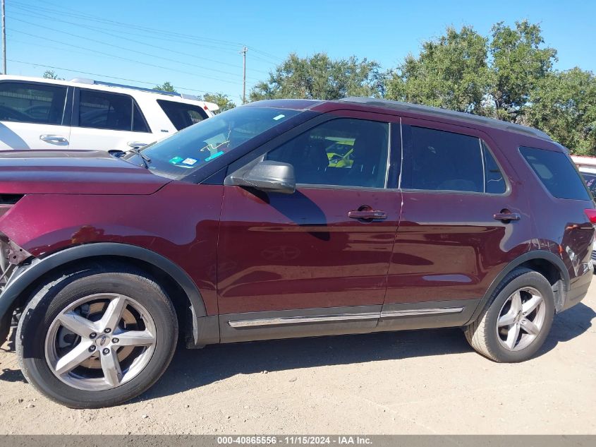 2018 Ford Explorer Xlt VIN: 1FM5K7D89JGC54030 Lot: 40865556