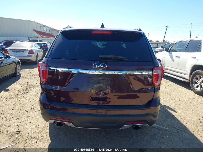 2018 Ford Explorer Xlt VIN: 1FM5K7D89JGC54030 Lot: 40865556