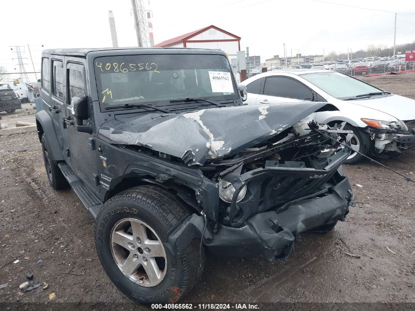 2017 Jeep Wrangler Unlimited Sport VIN: 1C4BJWDG8HL617236 Lot: 40865562