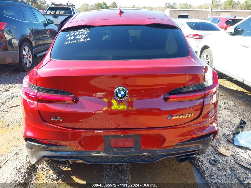 2019 BMW X4 M40I VIN: 5UXUJ5C51KLJ62948 Lot: 40865572