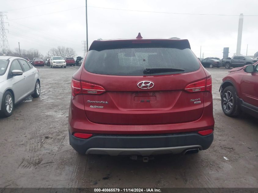 2015 Hyundai Santa Fe Sport 2.4L VIN: 5XYZUDLB9FG263395 Lot: 40865579