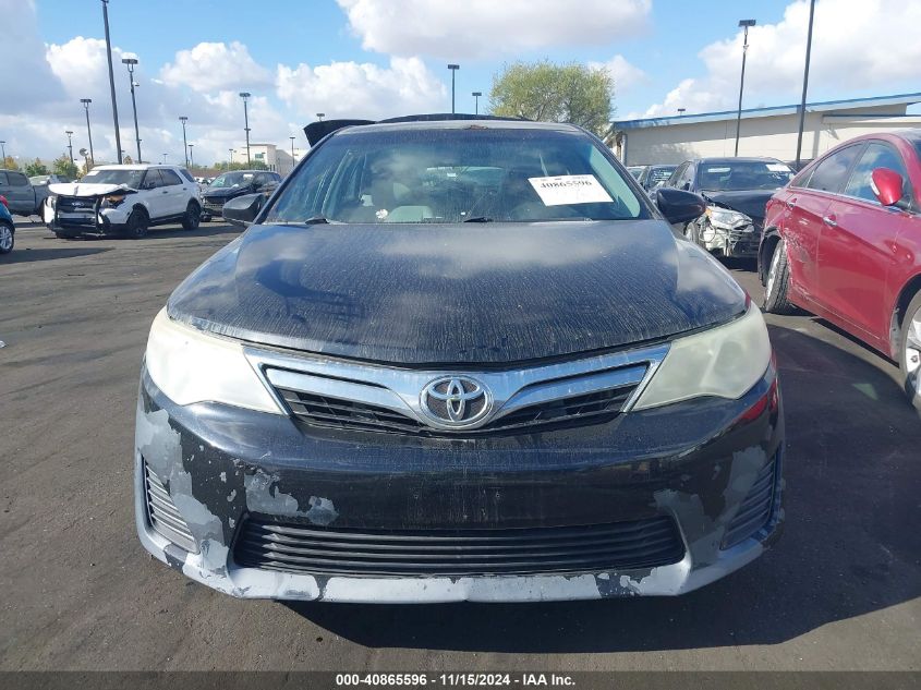 2013 Toyota Camry Le VIN: 4T1BF1FK4DU211217 Lot: 40865596