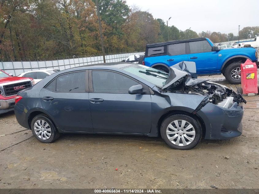 2019 Toyota Corolla Le VIN: 2T1BURHE9KC194683 Lot: 40865634