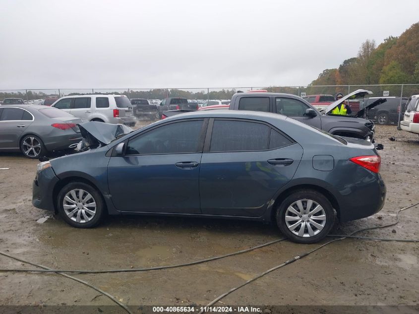 2019 Toyota Corolla Le VIN: 2T1BURHE9KC194683 Lot: 40865634