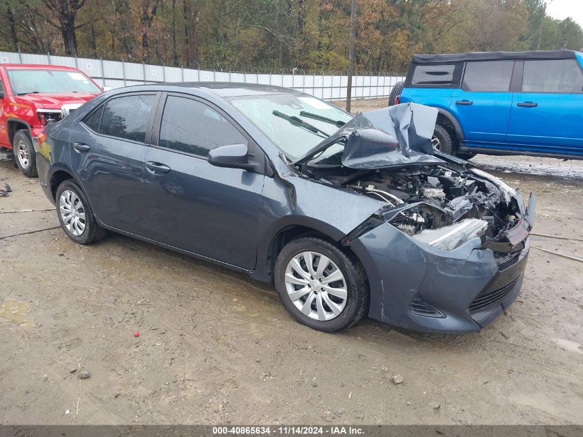 2019 Toyota Corolla Le VIN: 2T1BURHE9KC194683 Lot: 40865634