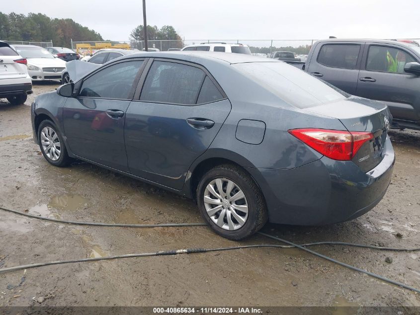 2019 Toyota Corolla Le VIN: 2T1BURHE9KC194683 Lot: 40865634