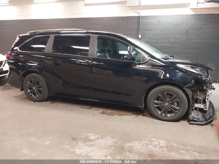 2024 Toyota Sienna Xse VIN: 5TDDSKFC3RS114626 Lot: 40865635