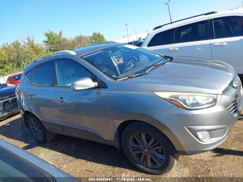 2014 Hyundai Tucson Se VIN: KM8JU3AG4EU877169 Lot: 40865641