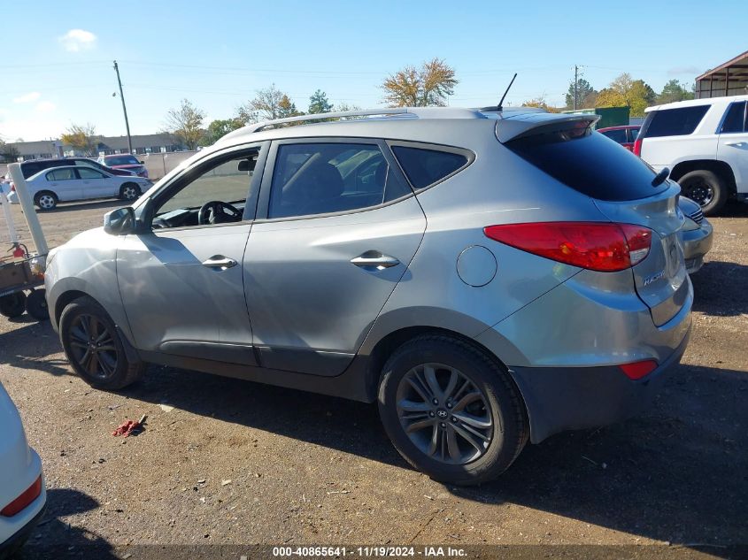 2014 Hyundai Tucson Se VIN: KM8JU3AG4EU877169 Lot: 40865641