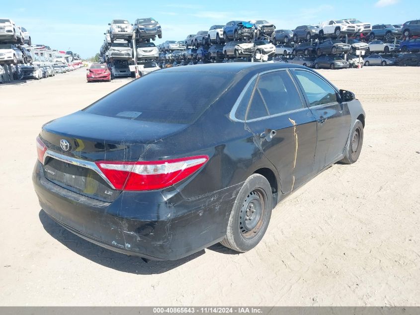 2016 Toyota Camry Le VIN: 4T1BF1FK5GU237734 Lot: 40865643