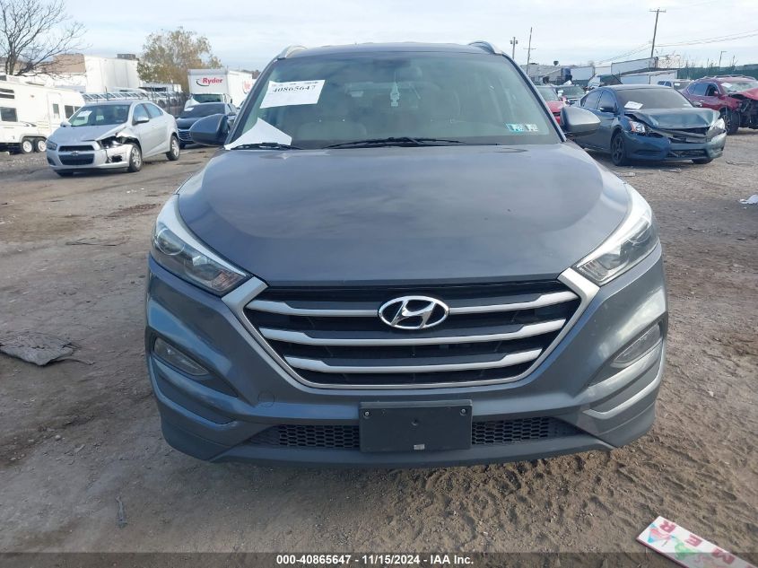 2018 Hyundai Tucson Sel VIN: KM8J3CA45JU730328 Lot: 40865647