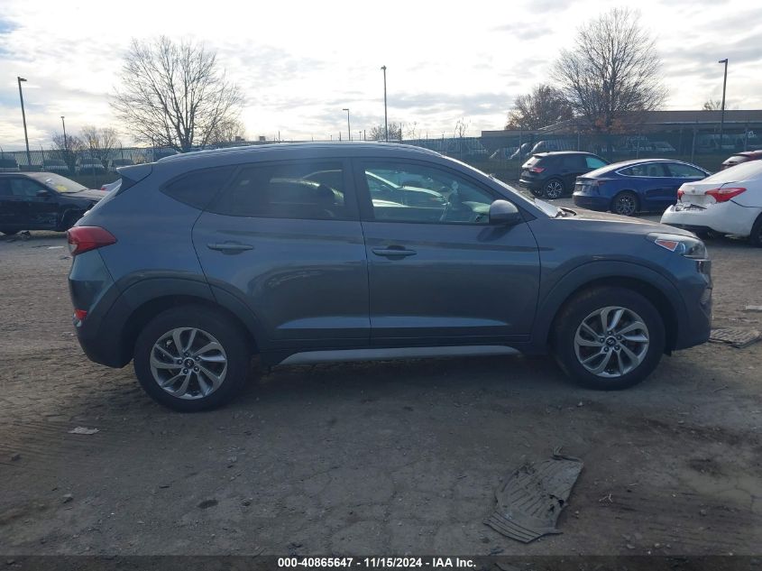 2018 Hyundai Tucson Sel VIN: KM8J3CA45JU730328 Lot: 40865647