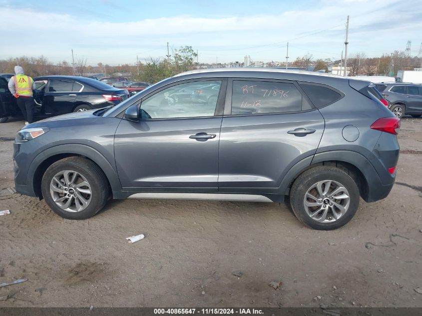 2018 Hyundai Tucson Sel VIN: KM8J3CA45JU730328 Lot: 40865647