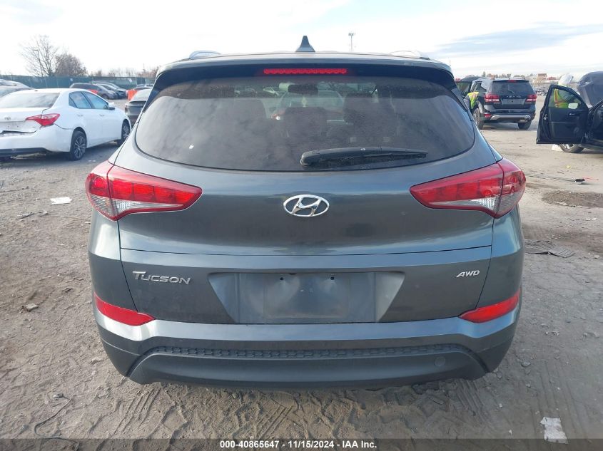 2018 Hyundai Tucson Sel VIN: KM8J3CA45JU730328 Lot: 40865647