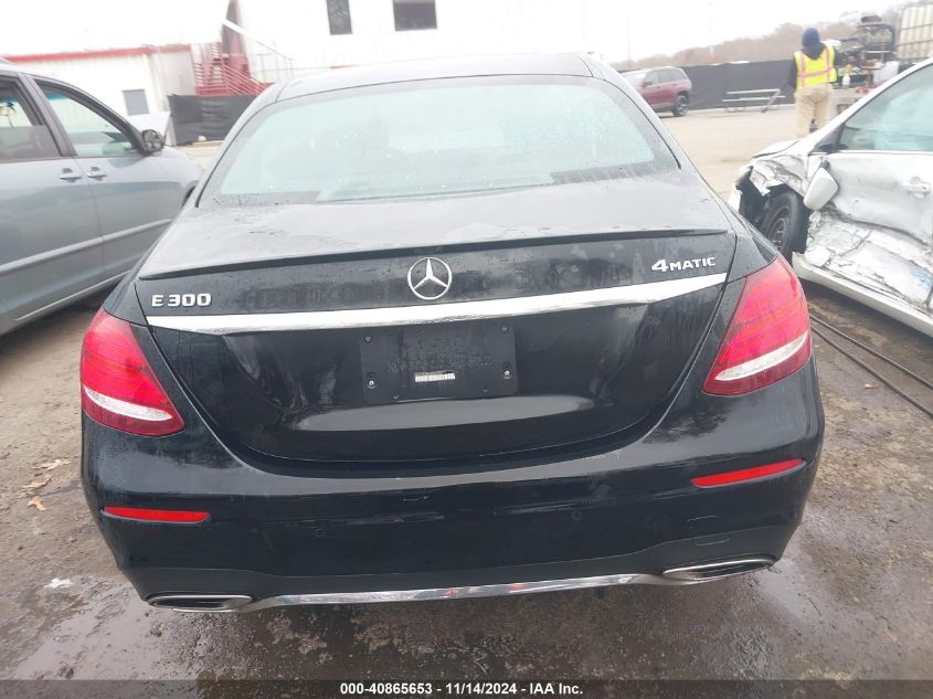 2018 Mercedes-Benz E 300 4Matic VIN: WDDZF4KB0JA337555 Lot: 40865653