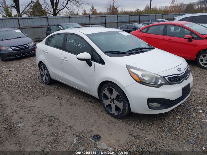 2012 Kia Rio Sx VIN: KNADN4A35C6063676 Lot: 40865654