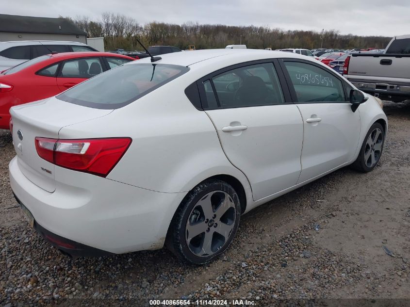 2012 Kia Rio Sx VIN: KNADN4A35C6063676 Lot: 40865654