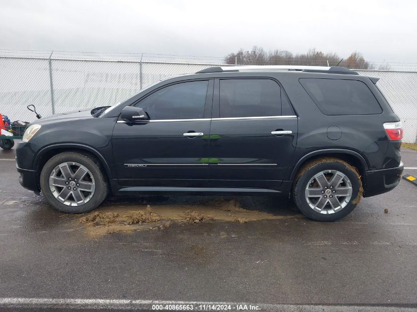 2012 GMC Acadia Denali VIN: 1GKKVTED1CJ330479 Lot: 40865663