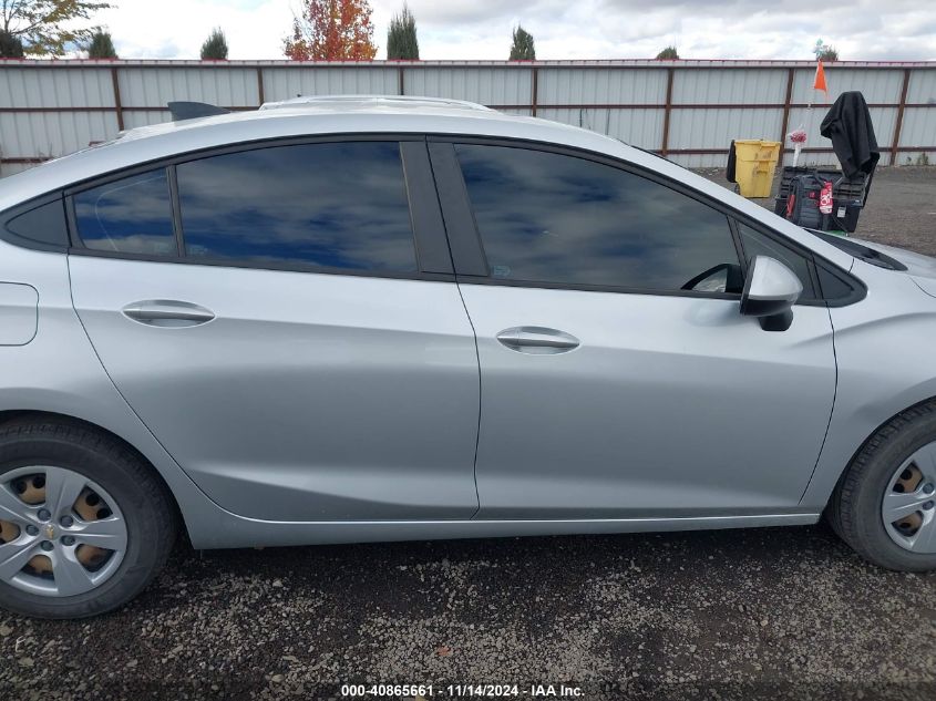 2018 Chevrolet Cruze Ls Auto VIN: 1G1BC5SM7J7221268 Lot: 40865661