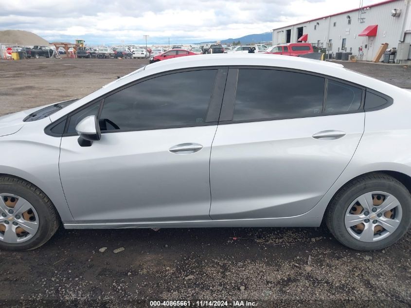 2018 Chevrolet Cruze Ls Auto VIN: 1G1BC5SM7J7221268 Lot: 40865661