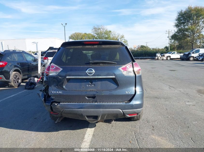 2016 Nissan Rogue Sv VIN: 5N1AT2MT4GC891054 Lot: 40865668