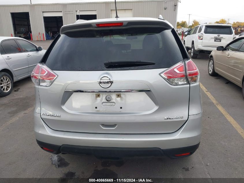 2016 Nissan Rogue Sl VIN: 5N1AT2MV3GC747514 Lot: 40865669