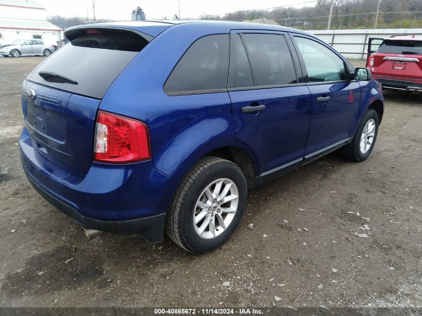 VIN 2FMDK3GCXDBB13967 2013 Ford Edge, SE no.4