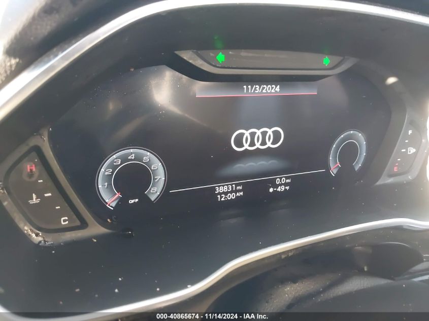 2020 Audi Q3 Premium Plus 45 Tfsi S Line Quattro Tiptronic VIN: WA1EECF38L1036764 Lot: 40865674