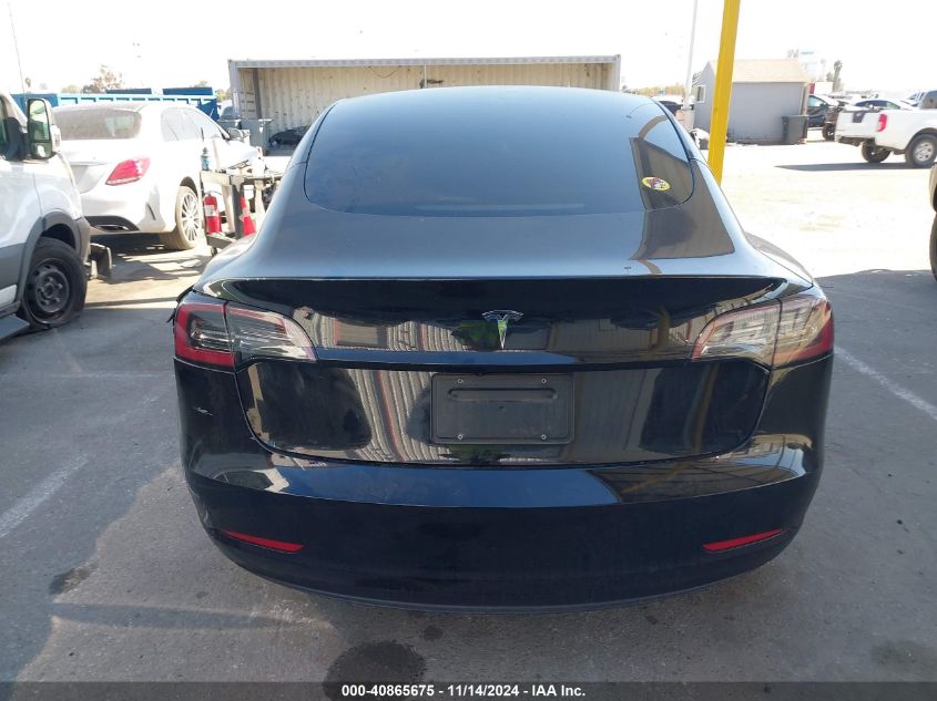 2023 Tesla Model 3 Rear-Wheel Drive VIN: 5YJ3E1EA5PF571243 Lot: 40865675