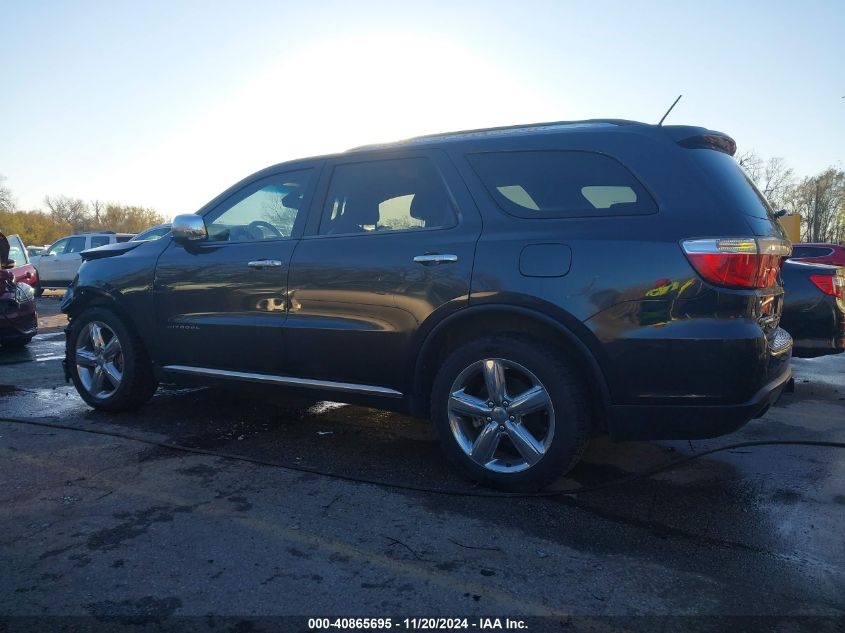 2013 Dodge Durango Citadel VIN: 1C4SDJET6DC565752 Lot: 40865695