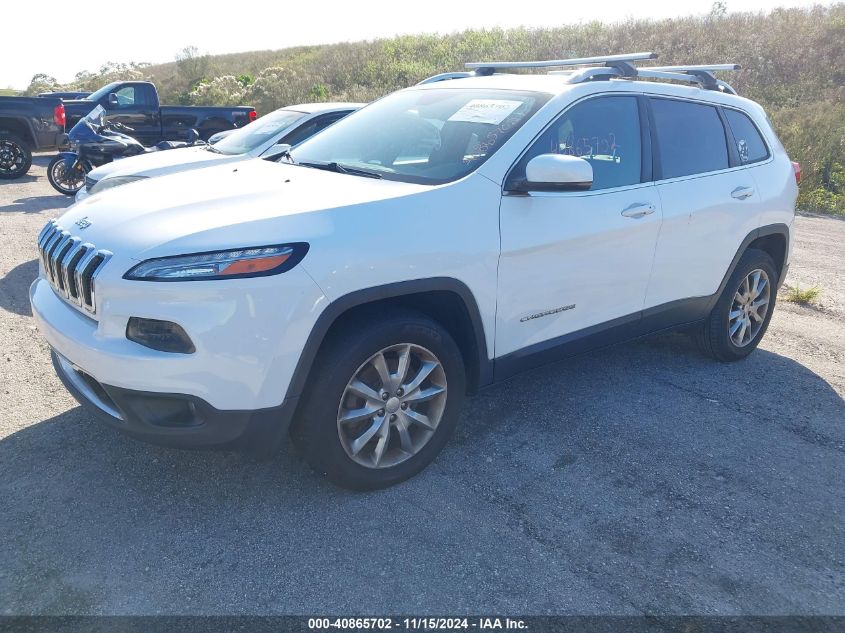 VIN 1C4PJMDB2HD217813 2017 Jeep Cherokee, Limited 4X4 no.2