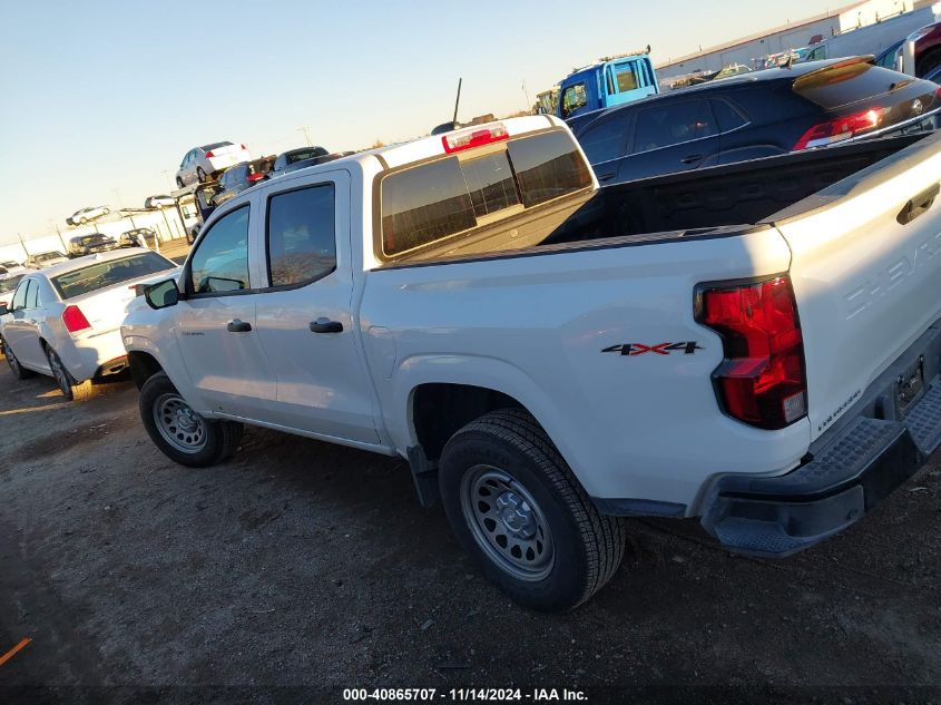 2024 Chevrolet Colorado 4Wd Wt VIN: 1GCGTBEC1R1126556 Lot: 40865707