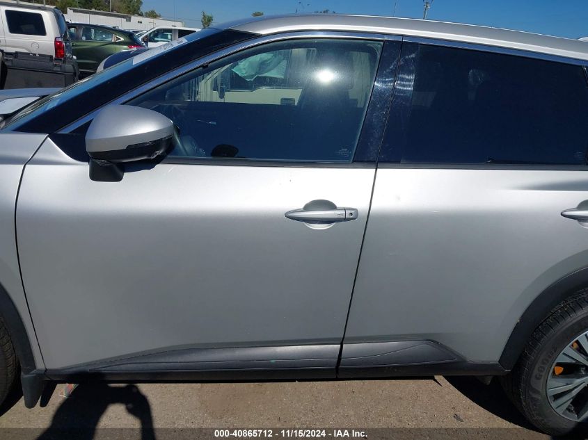 2021 Nissan Rogue Sv Intelligent Awd VIN: JN8AT3BB0MW218152 Lot: 40865712