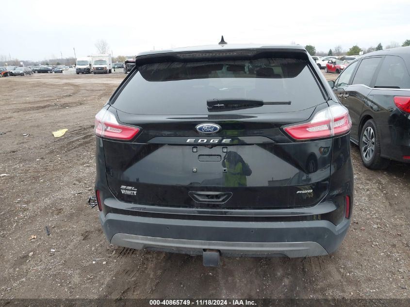 VIN 2FMPK4J97MBA15401 2021 Ford Edge, Sel no.16