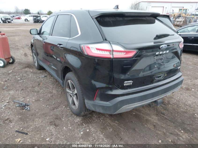 VIN 2FMPK4J97MBA15401 2021 Ford Edge, Sel no.3