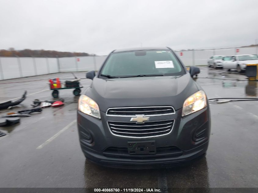 2016 Chevrolet Trax 1Ls VIN: 3GNCJKSB3GL236604 Lot: 40865760