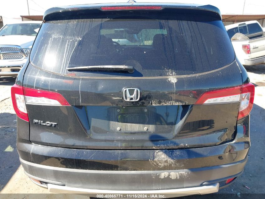 VIN 5FNYF5H53KB032850 2019 Honda Pilot, Ex-L no.15