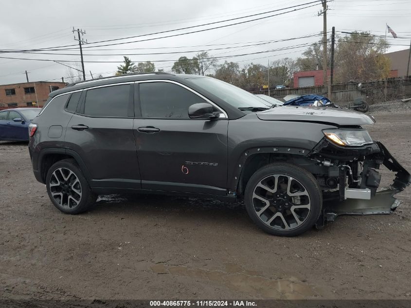 2019 Jeep Compass Limited 4X4 VIN: 3C4NJDCB7KT734342 Lot: 40865775