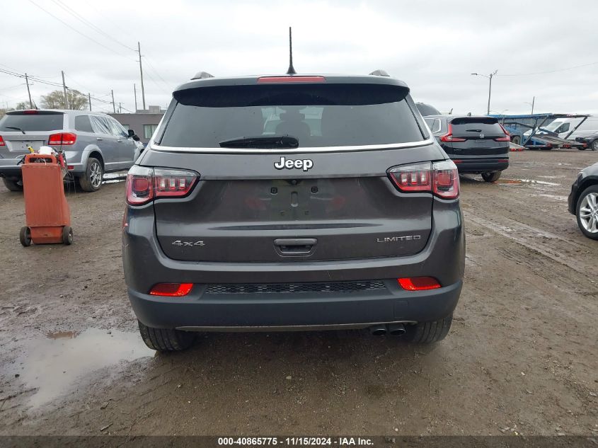 2019 Jeep Compass Limited 4X4 VIN: 3C4NJDCB7KT734342 Lot: 40865775