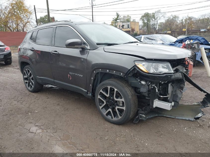 2019 Jeep Compass Limited 4X4 VIN: 3C4NJDCB7KT734342 Lot: 40865775