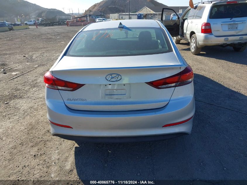 2018 Hyundai Elantra Sel VIN: 5NPD84LF5JH260299 Lot: 40865776