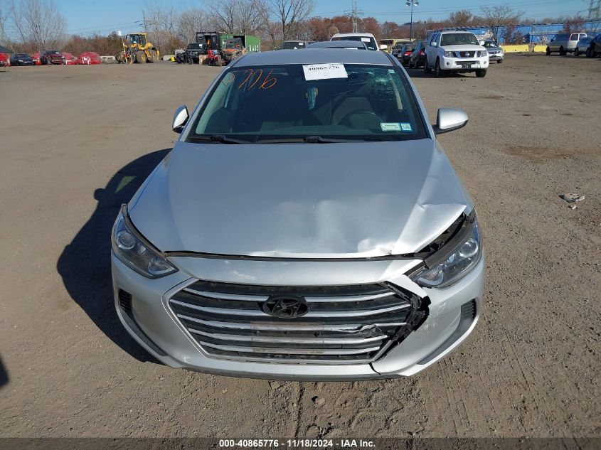 2018 Hyundai Elantra Sel VIN: 5NPD84LF5JH260299 Lot: 40865776