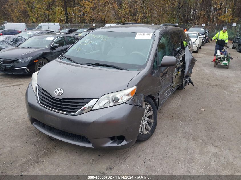 VIN 5TDJK3DCXES090735 2014 Toyota Sienna, Le 7 Pass... no.2