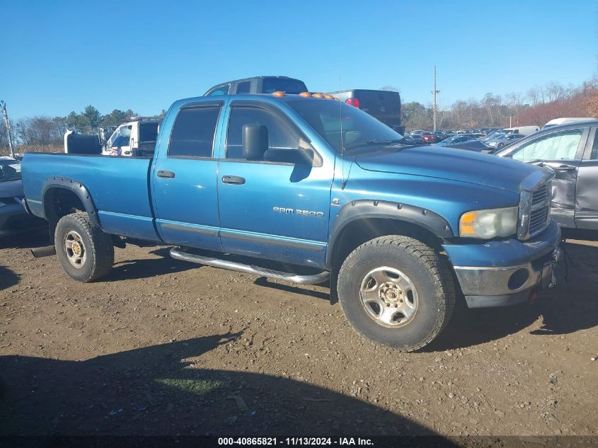 2003 Dodge Ram 2500 Slt/Laramie/St VIN: 3D7KU28C43G833555 Lot: 40865821