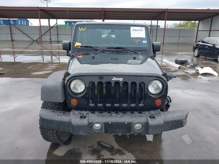 2013 Jeep Wrangler Sport VIN: 1C4AJWAGXDL706204 Lot: 40865825