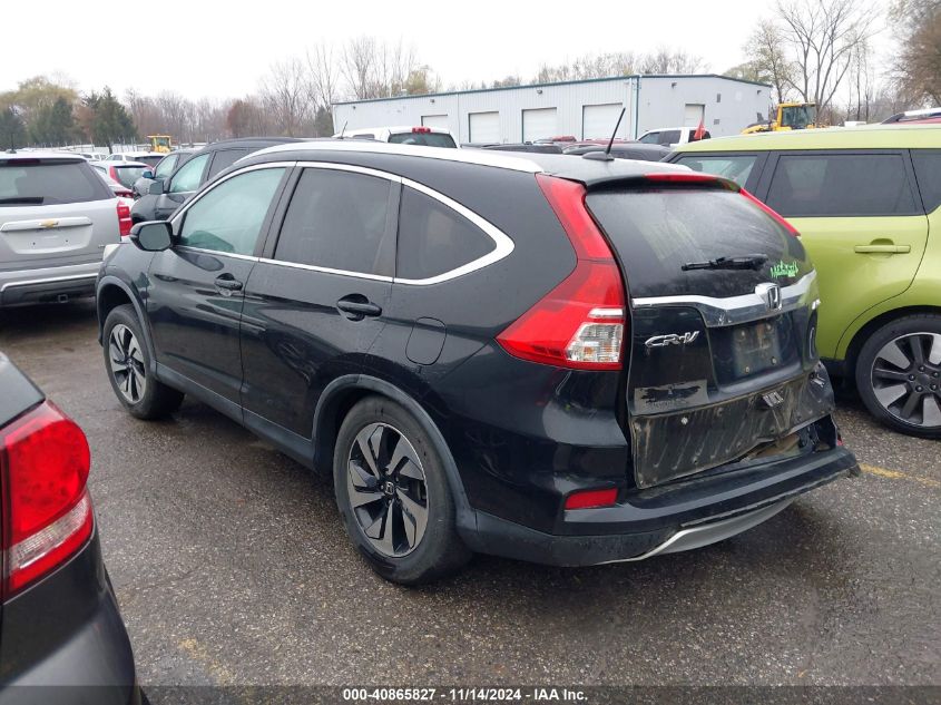 2015 Honda Cr-V Touring VIN: 5J6RM4H92FL036554 Lot: 40865827