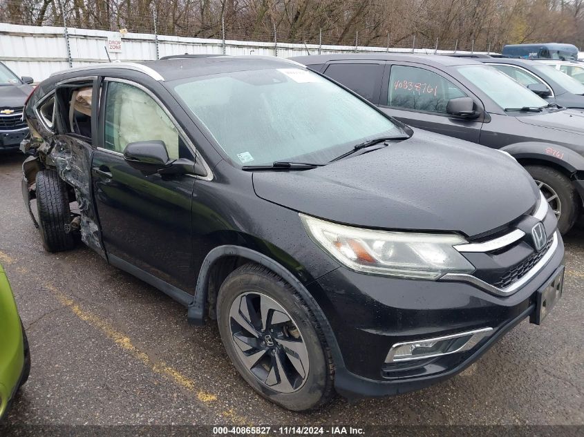 2015 Honda Cr-V Touring VIN: 5J6RM4H92FL036554 Lot: 40865827